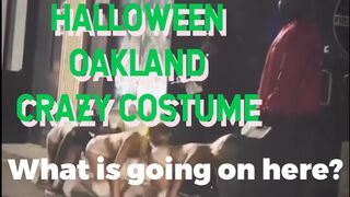 Oakland Halloween 2023 Has Weirdest Costume Ever: Three Women In Bikinis Crawling Into A Club