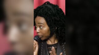 Erica Ash missed yoga because she couldn't stop reading 'Outlaw Johnny Black' script. #shorts