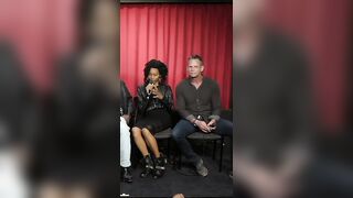 Erica Ash missed yoga because she couldn't stop reading 'Outlaw Johnny Black' script. #shorts