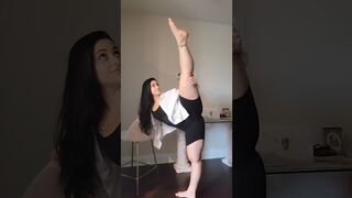 subscribe guys ???? | Martial artist practicing stretching #yoga #martialarts #shorts