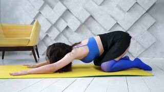 Lingerie Try On Haul mini yoga