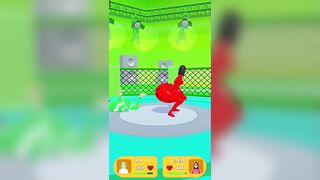 Twerk run 3D | gameplay | Android & ios | #gaming #shorts