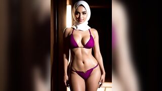 Beautiful Arab girls in bikinis Arabian Beauty from Behind