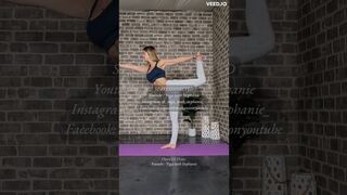 How to do Dancer Pose in Yoga #DancerPoseTutorial #DancerPose #YogaTutorial #Balance #YogaBalance