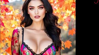 Lingerie show and top 10 most beautiful models fall 2023 #lingerie #4k