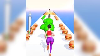 Girl Twerk Game | Twerk Race 3D | Running Game #shorts