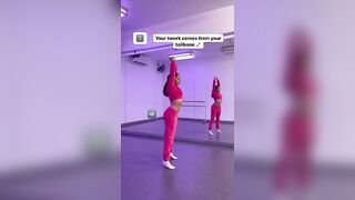 How to Twerk in a Drop Position ????????| Beginners Tutorial- @laurensnipzhalil #twerktutorial