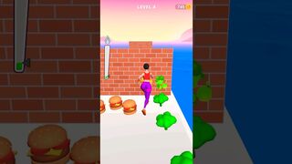 twerk race 3d -- level 4 Boos fight #shorts #viral #gaming