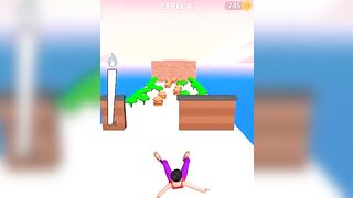 twerk race 3d -- level 4 Boos fight #shorts #viral #gaming