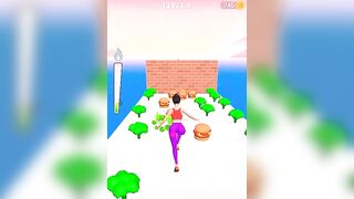 twerk race 3d -- level 4 Boos fight #shorts #viral #gaming