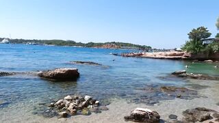 BEACH WALK GREECE ????️ bikini beach ????️ bikini????️athens, greece????️Voulyagmeni Beach