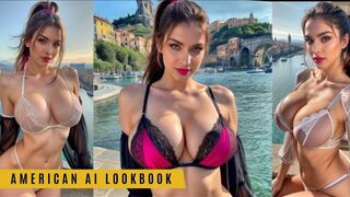 Al ART LookBook Girl | See-Through Lingerie | Video- PIRSA ITALIA