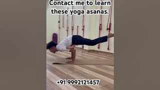 Contact me to learn these yoga asanas. +91 9992121457 #yogaclasess #onlineyogaclasses