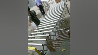 Flexible Gravity Roller Conveyor/Telescopic Roller #loading and unloading conveyor