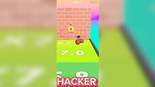 NOOB vs PRO vs HACKER vs GOD in Twerk Race 3D#funnygameplay#unknownboy