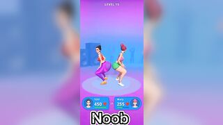 NOOB vs PRO vs HACKER vs GOD in Twerk Race 3D#funnygameplay#unknownboy