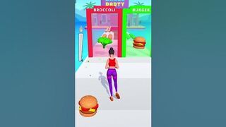 Bulid a Squeezy Barbie Babe girl twerk run level 9 #mobilegame #shortsfeed #viral #shorts