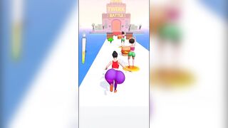 twerk race 3d LvL 3 #shorts #twerkrace3d #androidgames #twerk #race3d