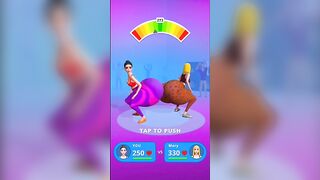 twerk race 3d LvL 3 #shorts #twerkrace3d #androidgames #twerk #race3d