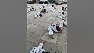 stretching exercises for flexibility of legs #students #taekwondo #vaishnav aditya # shorts # viral