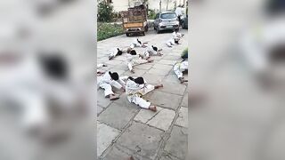 stretching exercises for flexibility of legs #students #taekwondo #vaishnav aditya # shorts # viral