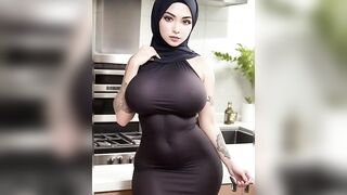 beautiful mom in hijab, hijab twerk, bigo video, hijab ass, beautiful women fashion dresses