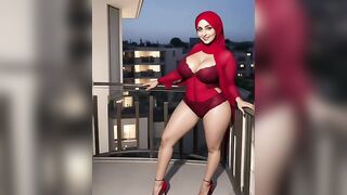 beautiful mom in hijab, hijab twerk, bigo video, hijab ass, beautiful women fashion dresses