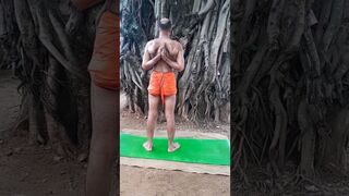 yoga Sadhana #yoga #shortvideo #yogasana #yogalife #ayodhya