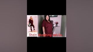 Plus Size Shein Haul/Matching Set#try on haul#shein haul