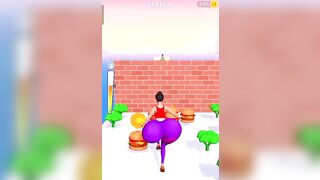 Twerk run game level 4 #shorts #gaming #youtubeshorts #viral