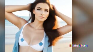 BikinisIArt - Bikinis on the beach