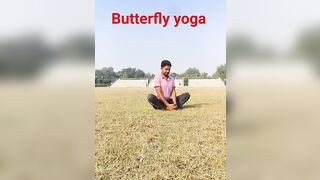 Yoga butterfly #shorts #viral #trending #short #shortvideo #youtubeshorts #yoga