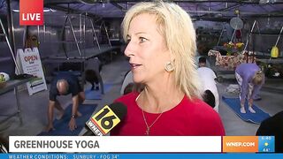 Scranton nonprofit channels good vibes with greenhouse yoga