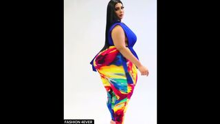 Body positivity _ Plus Size Lingerie Fashion Model Try On Sexy #plussize #lingerie #curvy