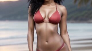 AI Chic Beauties in Bikinis #Bikinifashion #confidence