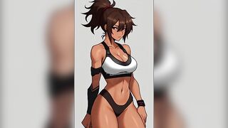 Sexy Anime AI NSFW - Ponytails and Bikinis