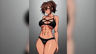 Sexy Anime AI NSFW - Ponytails and Bikinis