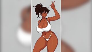 Sexy Anime AI NSFW - Ponytails and Bikinis