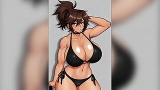 Sexy Anime AI NSFW - Ponytails and Bikinis