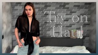 Transparent Clothes Try on Haul | Very Revealing