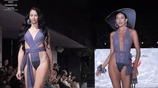 Hot Swimwear Show???? #lingerie #fashion #model