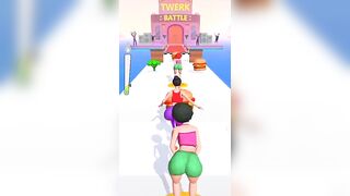 Twerk Run 3D Impostor Battle Android IOS Walkthrough Gameplay Level-3 #talkingtom #reels #shorts #3