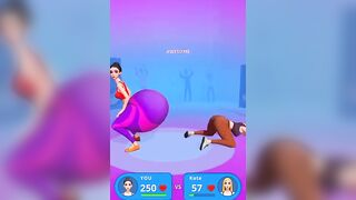 Twerk Run 3D Impostor Battle Android IOS Walkthrough Gameplay Level-3 #talkingtom #reels #shorts #3