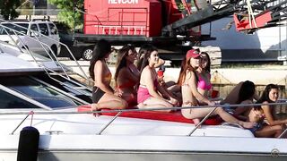 Bikinis and Boats A Perfect Day on the Miami River