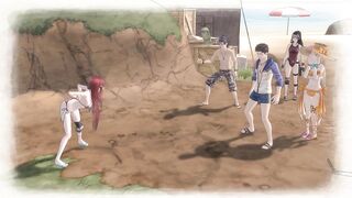 Day At The Beach / Valkyria Chronicles 4 / Cinematic / Anime Bikinis / Fun at the Beach / Sega RPG