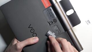 How to Insert an SD Card into a Lenovo Yoga Smart Tab – Expand Storage using Memory Card