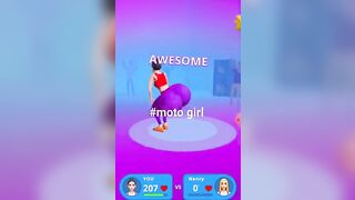 The funny game part new version #moto #girl .The game neme twerk in play store sarch in Download