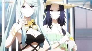 Los mejores BIKINIS de las WAIFUS "Kage no Jitsuryokusha ni Naritakute" #waifu #shadowgarden