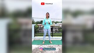 Yogasana for Body Pain Relief | Yoga for Weak Bones | Exercise | #yoga #shorts | Yogawale