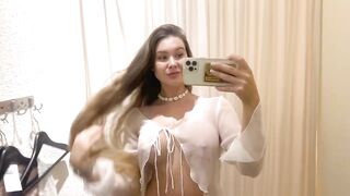 See My Transparent Clothing Haul See through Try on Haul - See everything